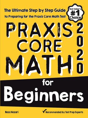 cover image of Praxis Core Math for Beginners